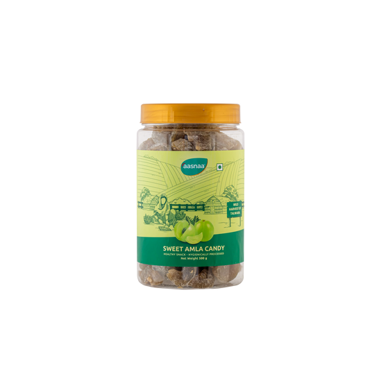 Sweet Amla Candy 500Gm | Indian Gooseberry Candy | Immunity Booster | 100% Natural - Aasnaa